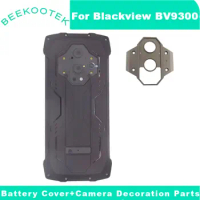 New Original Blackview BV9300 Battery Cover Back Cover Rear Camera Metal Decoration Parts For Blackview BV9300 Smart Phone