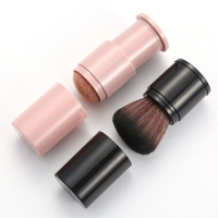 [mqs]1PC Blusher brush Telescopic Makeup Brush Beauty Makeup Multi-function Tool