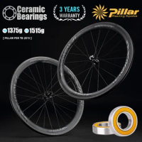 RYET Road Bike Carbon Wheels 700c V-Brake Super Light Wheelset Rim Brake Clincher Tubeless HG XDR Hub 1423 Spoke Bicycle Rims