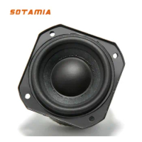 SOTAMIA 2Pcs 2 Inch Full Range Speaker 4 Ohm 20W DIY Audio Speaker Treble Midrange Bass Loudspeaker Home Sound Amplifier Theater