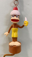 【震撼精品百貨】Curious George _好奇的喬治猴 ~日本喬治猴 吊飾/鑰匙圈-香蕉#01629