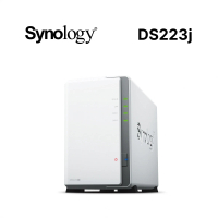 【Synology 群暉科技】搭希捷 4TB x2 ★ DS223j 2Bay NAS 網路儲存伺服器