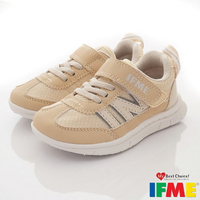 IFME日本健康機能童鞋機能學步鞋IF20-280703米黃(中小童段)