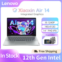 Lenovo Xiaoxin Air 14 Slim Laptop AMD Ryzen R5-5500 16GB RAM 512GB SSD 14-Inch FHD IPS Office Notebook Gaming Computer