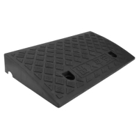 Lightweight Portable Curb Ramps for Driveway Rubber Ramp Rise Wheelchair Transition Ramp Antiskid Ramp for Doorways Steps