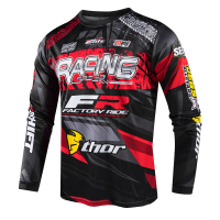 Motorcycle Shirt, Long Sleeve Cycling Racing Set, For Men, Sports, Cycling Jersey, Racing Bike Jerse