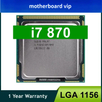 โปรเซสเซอร์ Intel Core i7 870, Quad Core, 2.93GHz, 95W, LGA 1156, 8M Cache, CPU เดสก์ท็อป