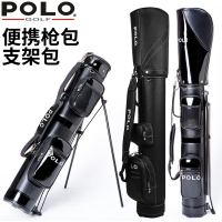 新款polo男女高爾夫槍 包golf球桿 袋 PU半套 小球包 輕便支架包