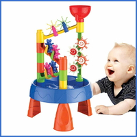 沙盤創新戶外幼兒玩具 1-3 32 件/套兒童戶外遊戲設備幼兒活動桌 drea3tw