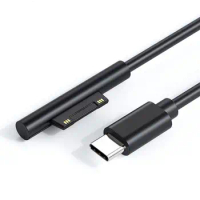 Surface Connect to USB-C Charging Cable 15V/3A,Compatible with Microsoft Surface Pro 7/6/5/4/3, Surface Laptop 3/2/1, Surface Go
