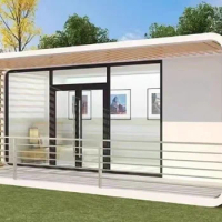 Outdoor Prefab House Living And Working Apple Cabin Customized Modular Office Pod Prefabricated House Apple Cabin