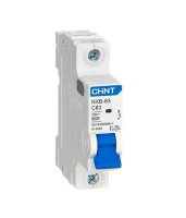 CHINT MCB NXB-63 C63 1P 6kA 2A 4A 6A 10A 16A 20A 25A 32A 40A untuk Perlindungan Listrik Rumah
