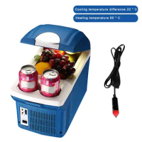 8L Mini Portable Car Freezer Fridge Cooler Outdoor Warmer Warmer