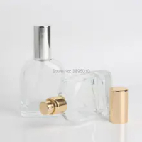 30 ml Kaca Parfum Botol Kaca Bening Botol Semprot Kemasan Kosmetik Kosong Parfum Botol F374