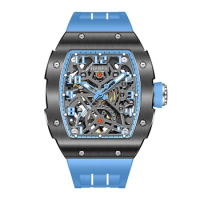Haofa Stainless Steel Mechanical Watch for Men Sapphire Waterproof Luminous Automatic Men Watch Business Casual WristWatch 1980A