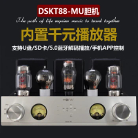 New KT88 Biliary Audio Fever Electronic Tube 5.0 Bluetooth USB Decoding HIFI Power Amplifier Single End Class A