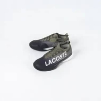 Sepatu LACOSTE AG-LT25 LITE KHAKI GREEN BLACK PADEL SNEAKER 100% ORIGINAL 42