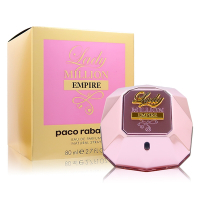 [即期品] Paco Rabanne LADY MILLION EMPIRE 百萬帝國女性淡香精 80ML 商品效期到 2024.04 (平行輸入)