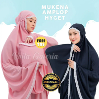 Mukena Amplop Travel Hyget Murah - Mukenah Souvenir Oleh umroh Haji Grosir Dewasa Muslim Renda