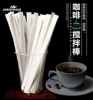 單支獨立包裝14cm次性咖啡攪拌棒木質商用攪拌棒創意500支