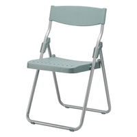 和風椅折合椅 / 烤漆 / 塑鋼摺疊椅 折合椅(灰色) 椅子 展場 活動椅 收納椅 耐用 台灣製造