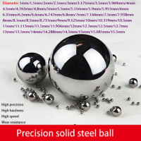 Bearing Steel Ball Diameter 1mm/1.5mm/2mm/2.5mm/3mm/3.175mm-15.5mm High-precision Solid Ball