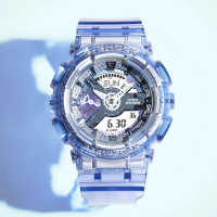 CASIO 卡西歐 G-SHOCK 未來系列 半透明女錶手錶 送禮推薦 GMA-S110VW-6A