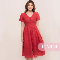 RIMINI - Dress Midi Pesta Wanita Berlengan Pendek Size XS-XL - Connie Dress 524832-2