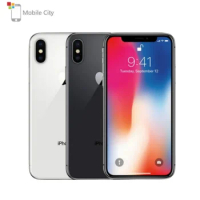 Unlocked Apple iPhone X Cell Phone 5.8" IOS A11 3GB RAM 64GB/256GB ROM Hexa Core With Face ID Mobile Phone