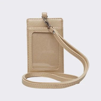 Enola Cream - ID Card Holder - Lanyard - Dompet Kartu Pria/Wanita