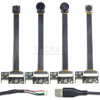 New OV5640 USB Camera Module UVC Drive-free to 5Pin USB Cable 66 120 160 Degrees Auto Focus HD 5MP f