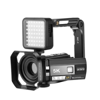 Digital Camera 5K 4k Video Camcorder Night Vision, with Infrared Floodlights illumination, Ordro 2024 New Release Vlog Camaras