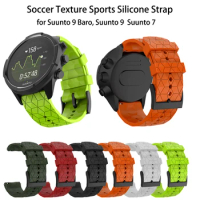 For Suunto 9 Baro 9 Spartan Silicone Strap Suunto 7Sports smart watch replacement wristband