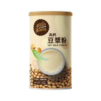 【長青穀典】高鈣豆漿粉350g/罐(無添加糖 蛋白質 非基改黃豆 運動補給品)