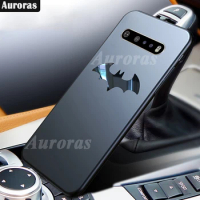 Auroras For LG V60 ThinQ Case With Handsome Logo Luxury Matte Silicone Shell For LG V50 ThinQ Shockproof Back Cover