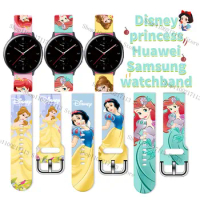 Disney Snow White princess for Huawei watch GT/GT2e/GT2Samsung galaxy watch3/active2/gear sport/S2classic Smart Watch band gifts