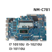 gs452/gs552/gs752 NM-C781 Original For Lenovo ideapad 3-15IML05 / ideapad 3-14IML05 laptop Motherboard I3 I5 I7 CPU 4GB