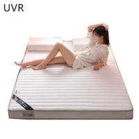 UVR Foldable Mattress High Rebound Memory Foam Filling Dormitory Single Tatami Home Hotel Double Latex Mattress Full Size
