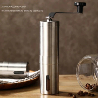 Manual Coffee Grinder Portable Coffee Bean Grinders Mini Stainless Steel Hand Handmade Kitchen Accessories Tool