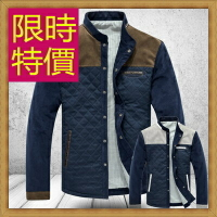 防風外套 男夾克-保暖修身休閒短版男外套3色59y26【獨家進口】【米蘭精品】