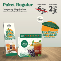 Es Teh Desa Franchise Terlaris 2024 - Paket Reguler