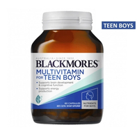 BLACKMORES Blackmores 男性青少年多元維生素 60粒 青春期男孩復合維他命（EXP 2025)