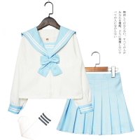 【免運】童裝 水手服 JK服 學院風 女童日系正統JK制服套裝長短袖兒童水手服小學生學院風班服百褶裙