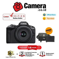 CAMERA.CO.ID - Canon EOS R50 Body Only / Canon Eos R 50 Kit RF-S 18-45mm STM Kamera Mirrorless APS-C