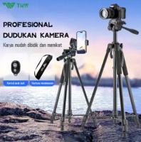 TNW 170CM Kamera Tripod Profesional Portable Tripod untuk Kamera/DSLR/Video Camcorder+Bluetooth Remo