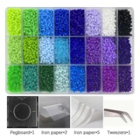 2.6mm Fuse Beads 66 Color(20000pcs+1 Template+3 Iron Paper+2
