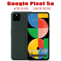 Original Unlocked Google Pixel 5a 5G Smartphone 6.34" 6GB RAM 128GB ROM Mobile NO OEM NFC Octa Core Snapdragon Cell Phone WiFi