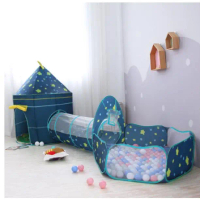ของเล่นน่า เก็บเงินปลายทาง. 3pcs Baby Tent Kid Crawling Tunnel Play Tent Indoor Children Toddler Toy