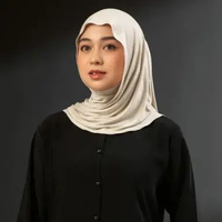 Lozy Hijab - Multiway Easy Scarf (Pashmina Instan Mleyot Bahan Viscose Rayon) Sand