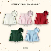 BOHOPANNA - SPORTWEAR - SERENA TENNIS SKORT ADULT - CELANA ROK OLAHRAGA SIZE S SKY BLUE